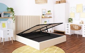 Novo Victoria Fabric Ottoman Bed Frame - Open Ottoman