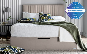 Elle Bed Taupe Front Top 5 2024