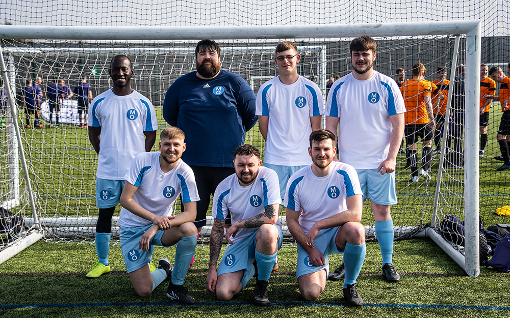 The Mattress Online Business Fives football team