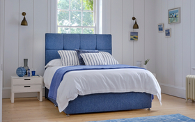 Sleepeezee Memory Ultimate 4500 Lifestyle Dressed Angle