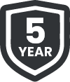 5 Year Guarantee
