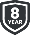 8 Year Guarantee